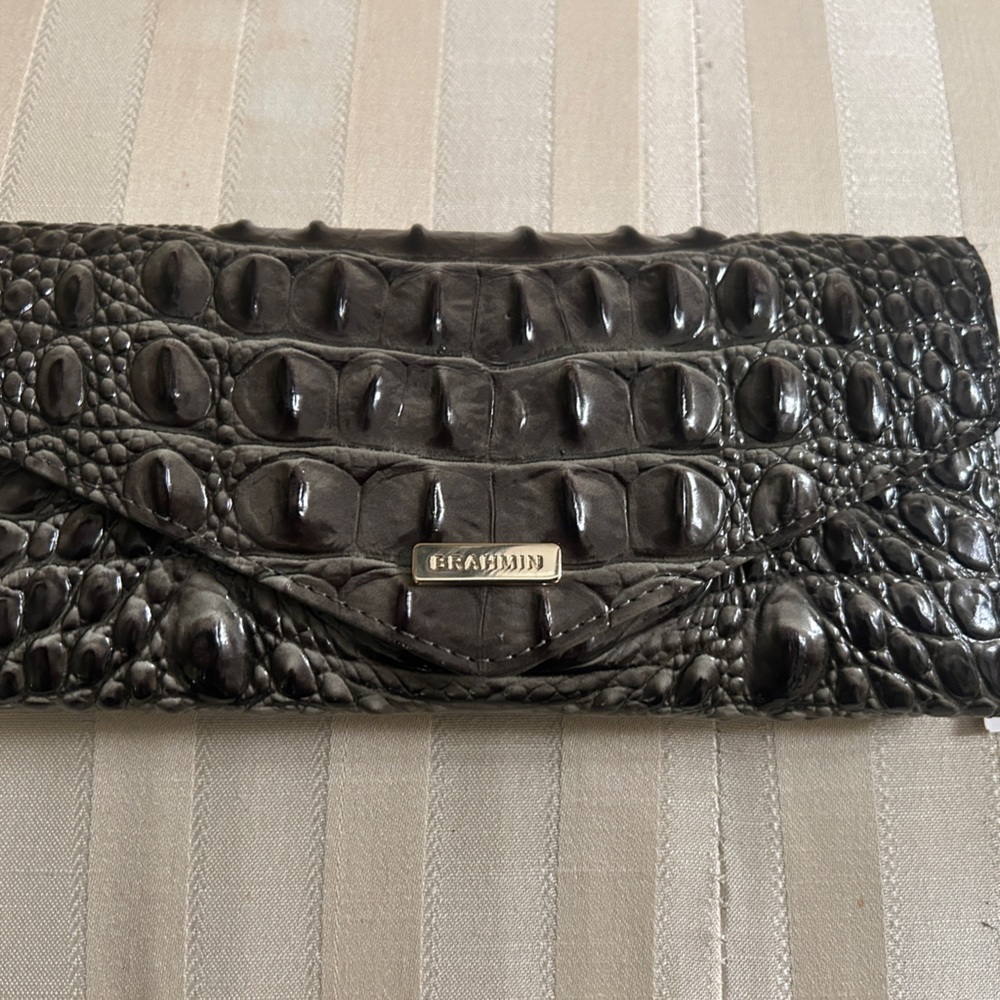 Brahmin Veronica Hunter, Melbourne, genuine, leather wallet